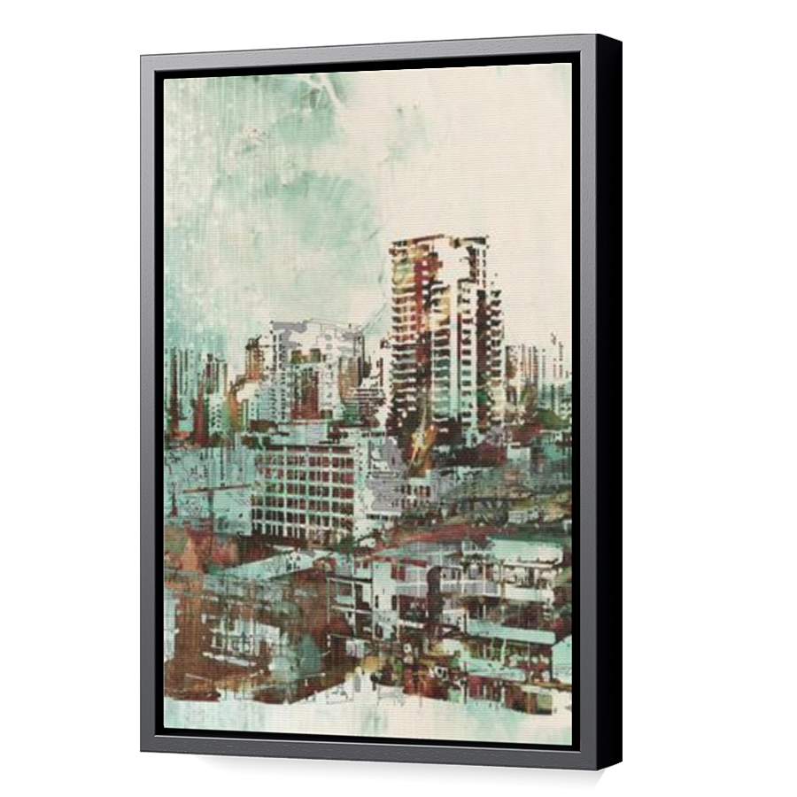 Thumbnail for Canvas - Black Floating Frame