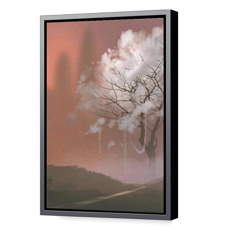 Thumbnail for Canvas - Black Floating Frame