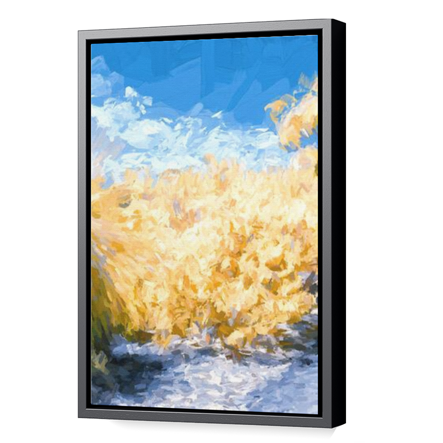 Thumbnail for Canvas - Black Floating Frame