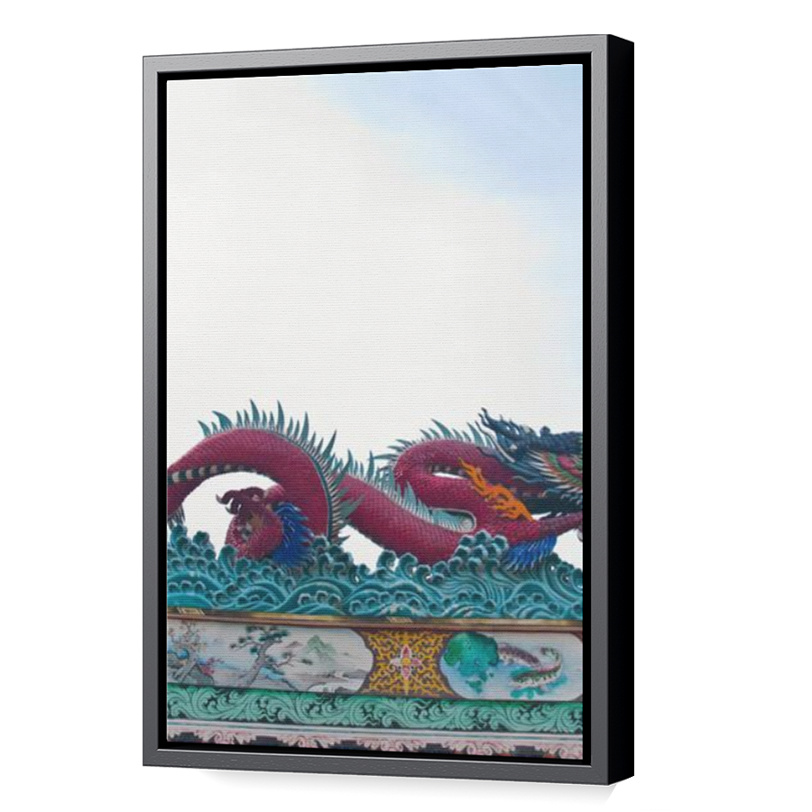 Thumbnail for Canvas - Black Floating Frame