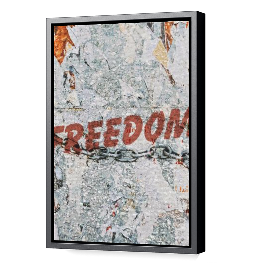 Thumbnail for Canvas - Black Floating Frame