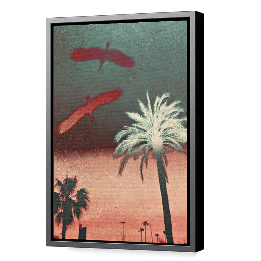 Thumbnail for Canvas - Black Floating Frame