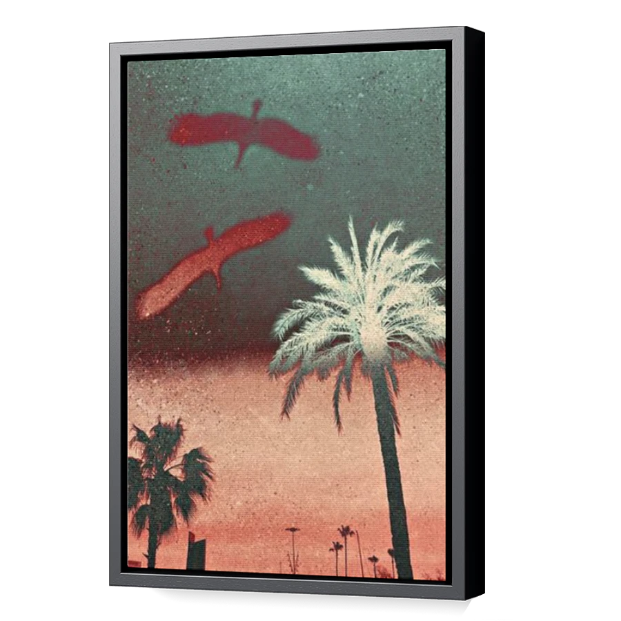 Thumbnail for Canvas - Black Floating Frame