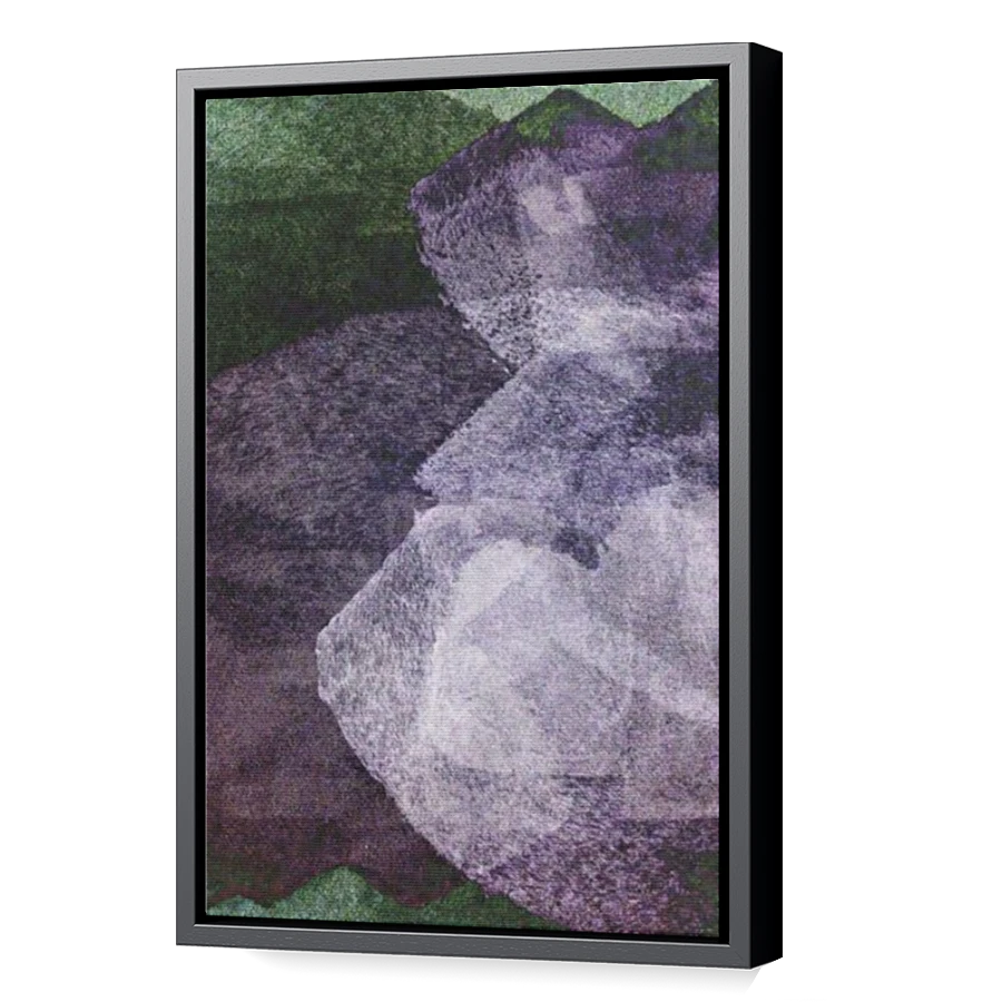 Thumbnail for Canvas - Black Floating Frame