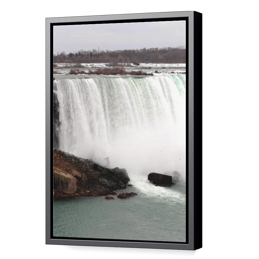 Thumbnail for Canvas - Black Floating Frame