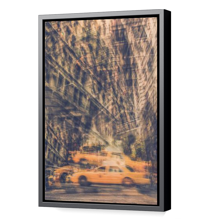 Thumbnail for Canvas - Black Floating Frame