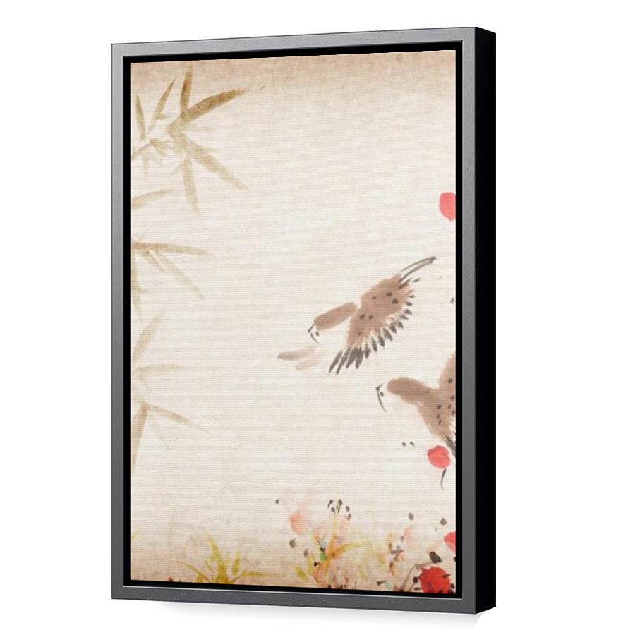 Thumbnail for Canvas - Black Floating Frame