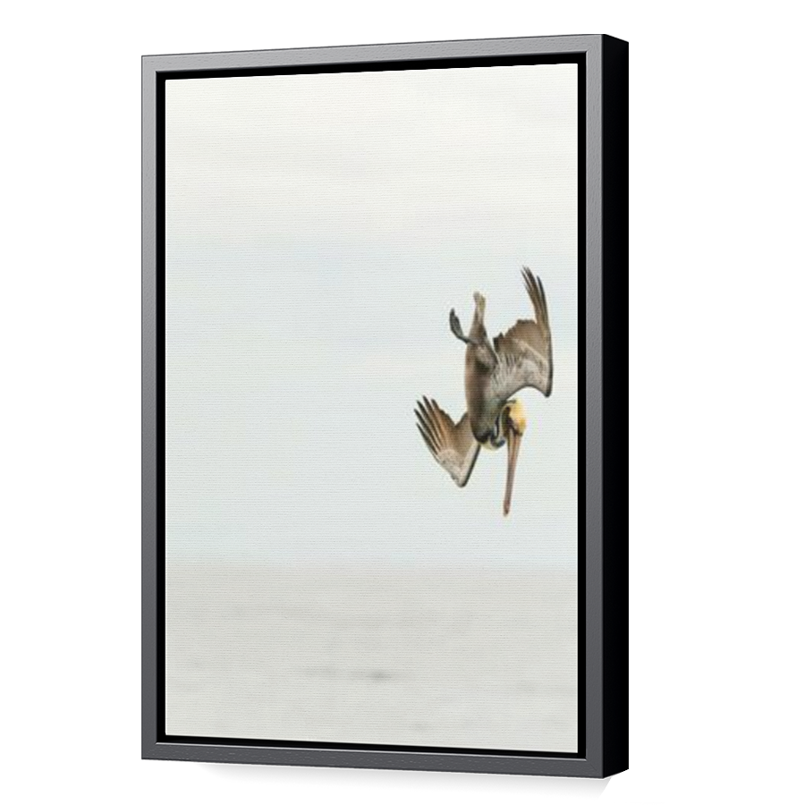 Thumbnail for Canvas - Black Floating Frame