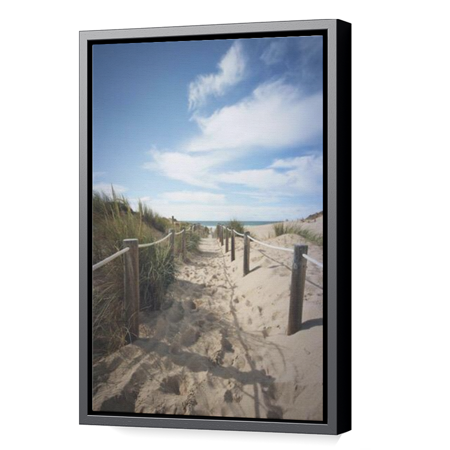 Thumbnail for Canvas - Black Floating Frame