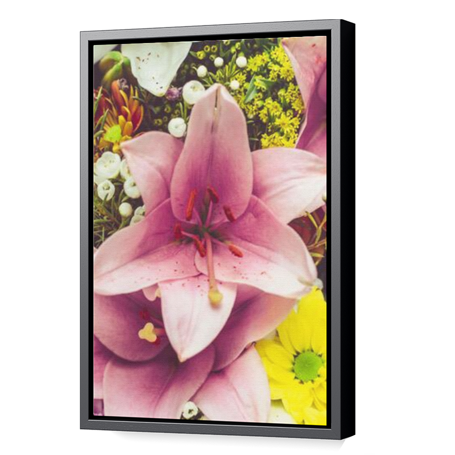 Thumbnail for Canvas - Black Floating Frame