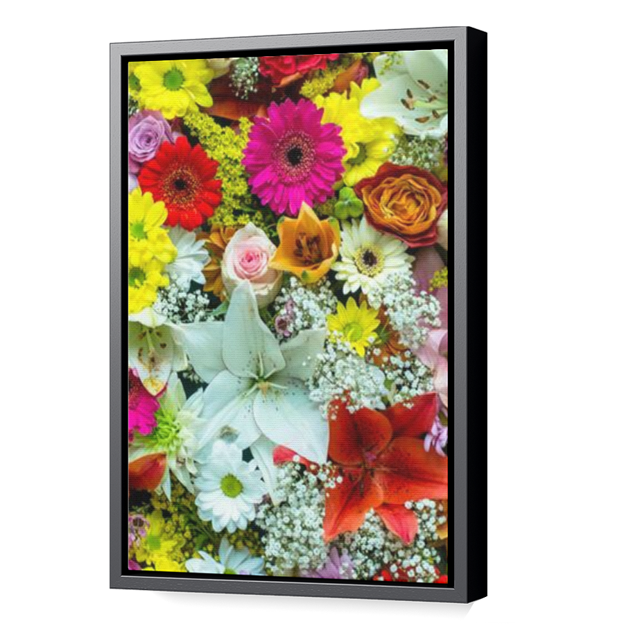 Thumbnail for Canvas - Black Floating Frame