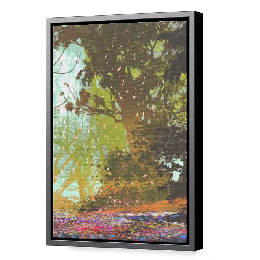 Thumbnail for Canvas - Black Floating Frame