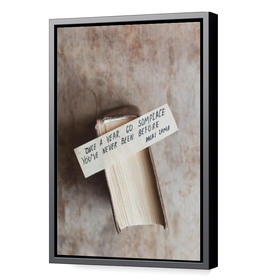 Thumbnail for Canvas - Black Floating Frame