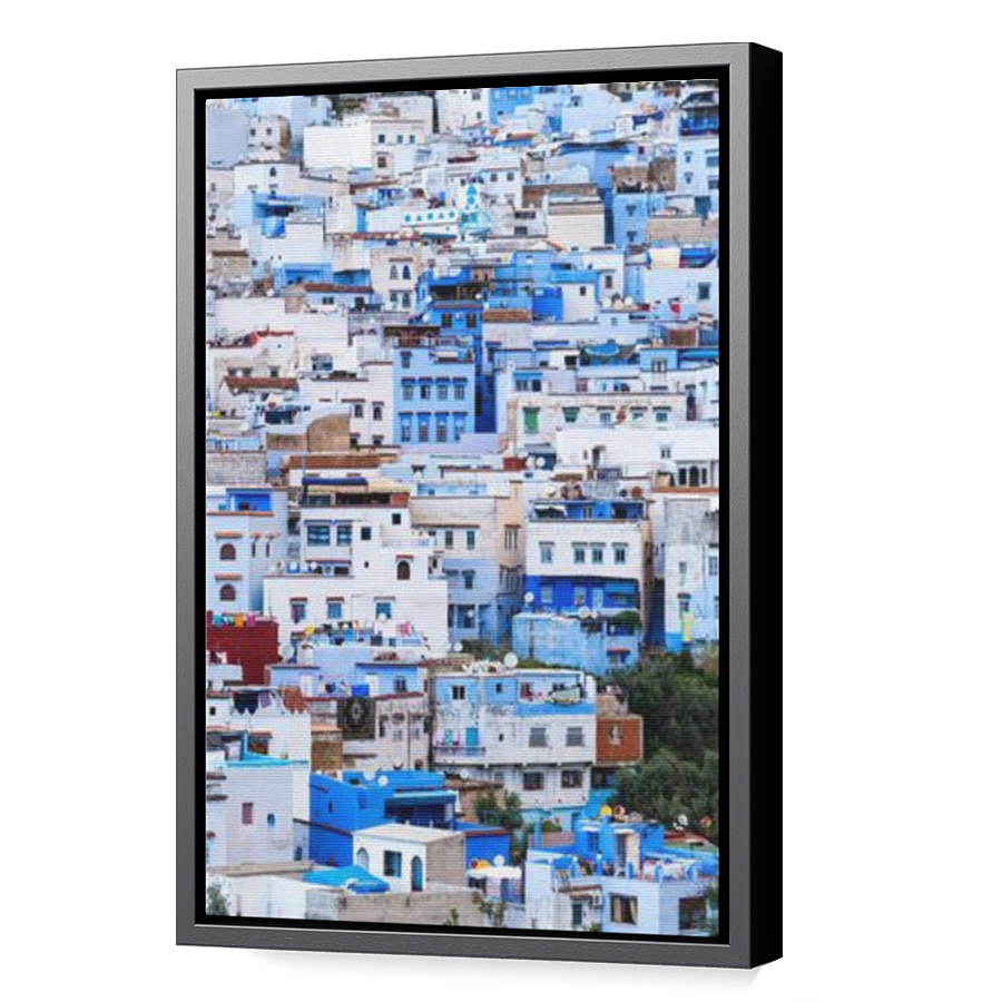 Thumbnail for Canvas - Black Floating Frame