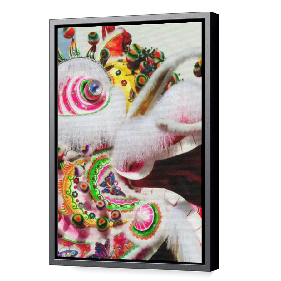 Thumbnail for Canvas - Black Floating Frame