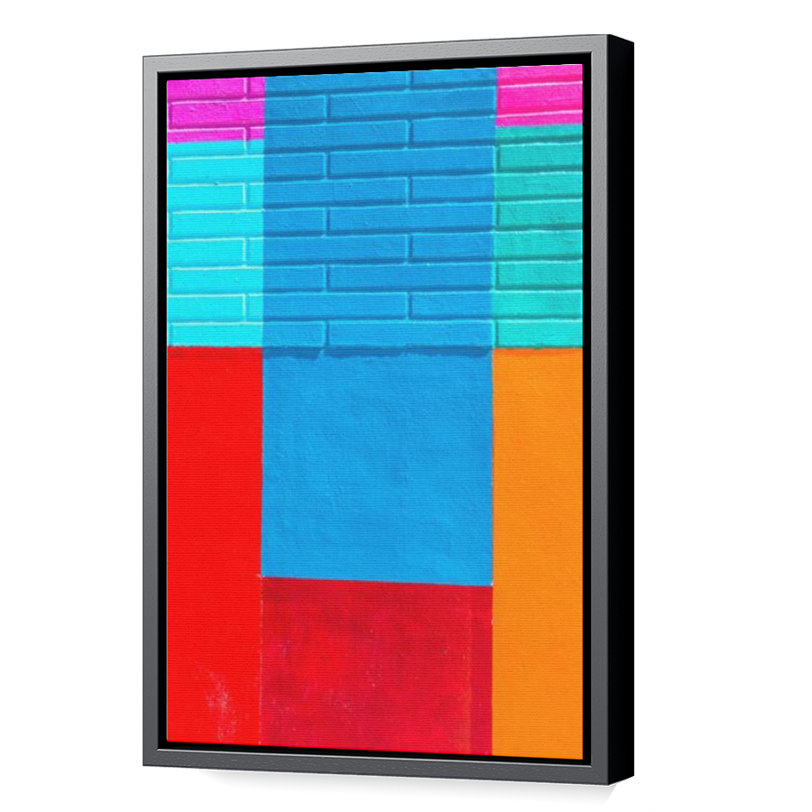 Thumbnail for Canvas - Black Floating Frame