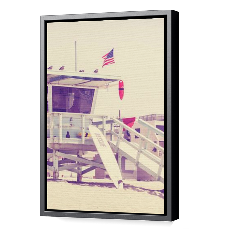 Thumbnail for Canvas - Black Floating Frame