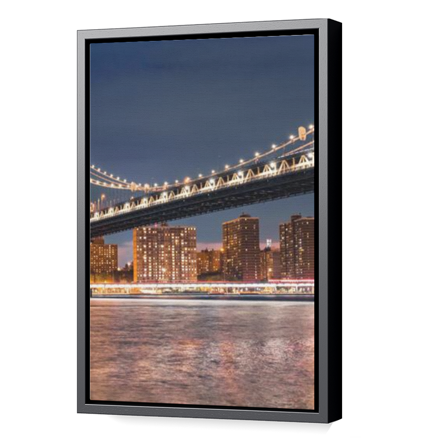 Thumbnail for Canvas - Black Floating Frame
