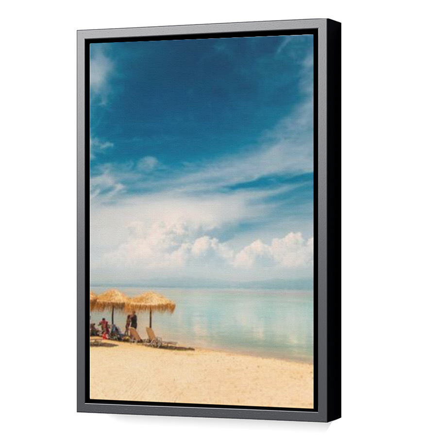 Thumbnail for Canvas - Black Floating Frame