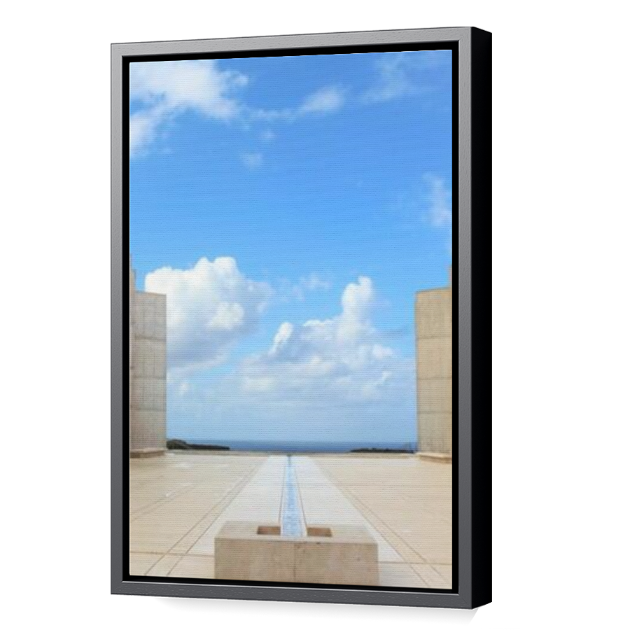 Thumbnail for Canvas - Black Floating Frame