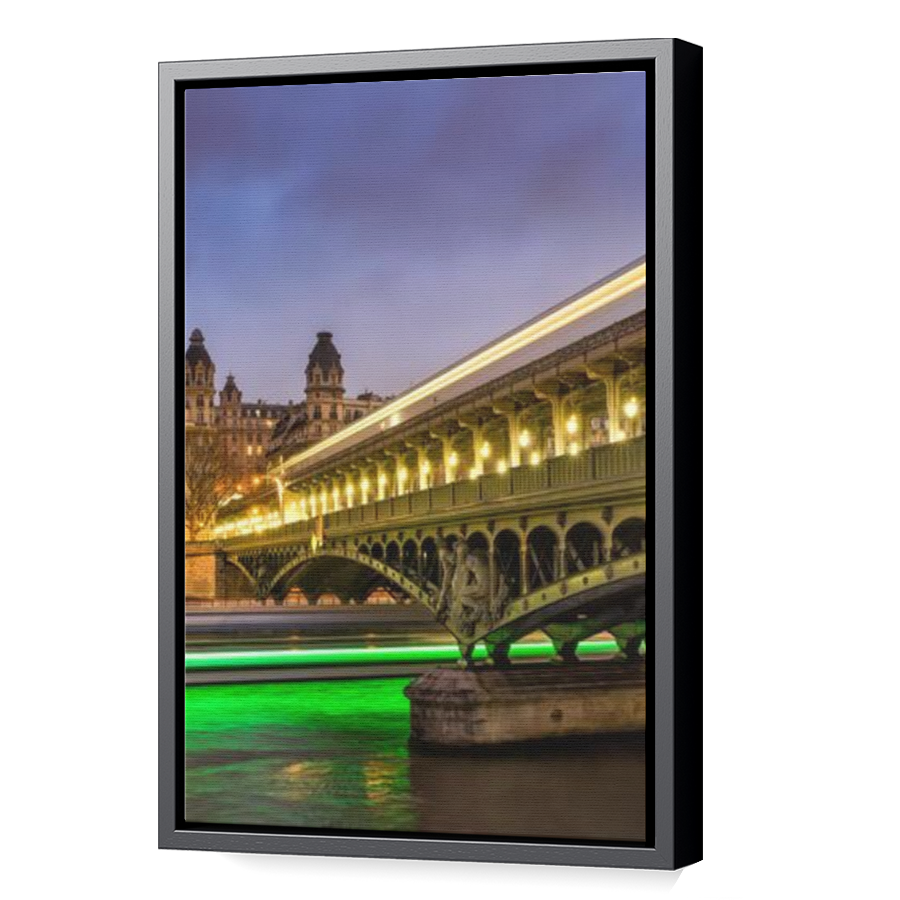 Thumbnail for Canvas - Black Floating Frame