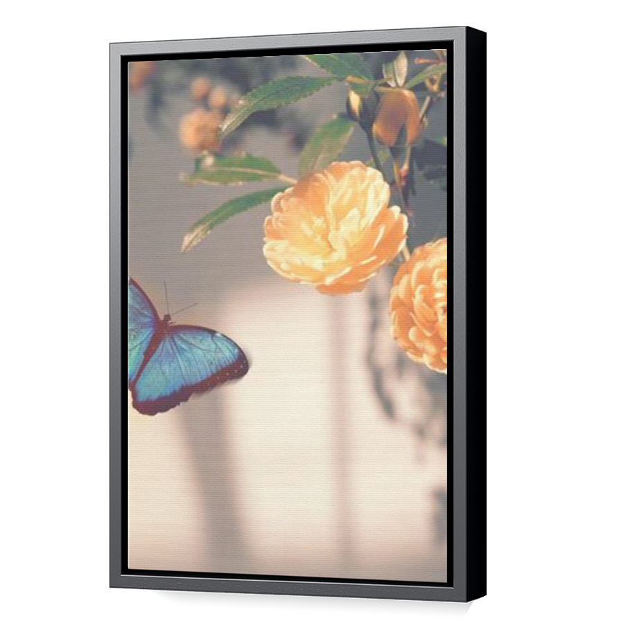 Thumbnail for Canvas - Black Floating Frame