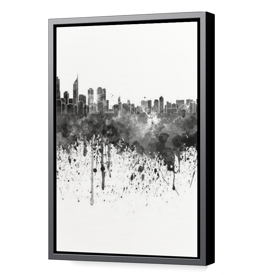 Thumbnail for Canvas - Black Floating Frame