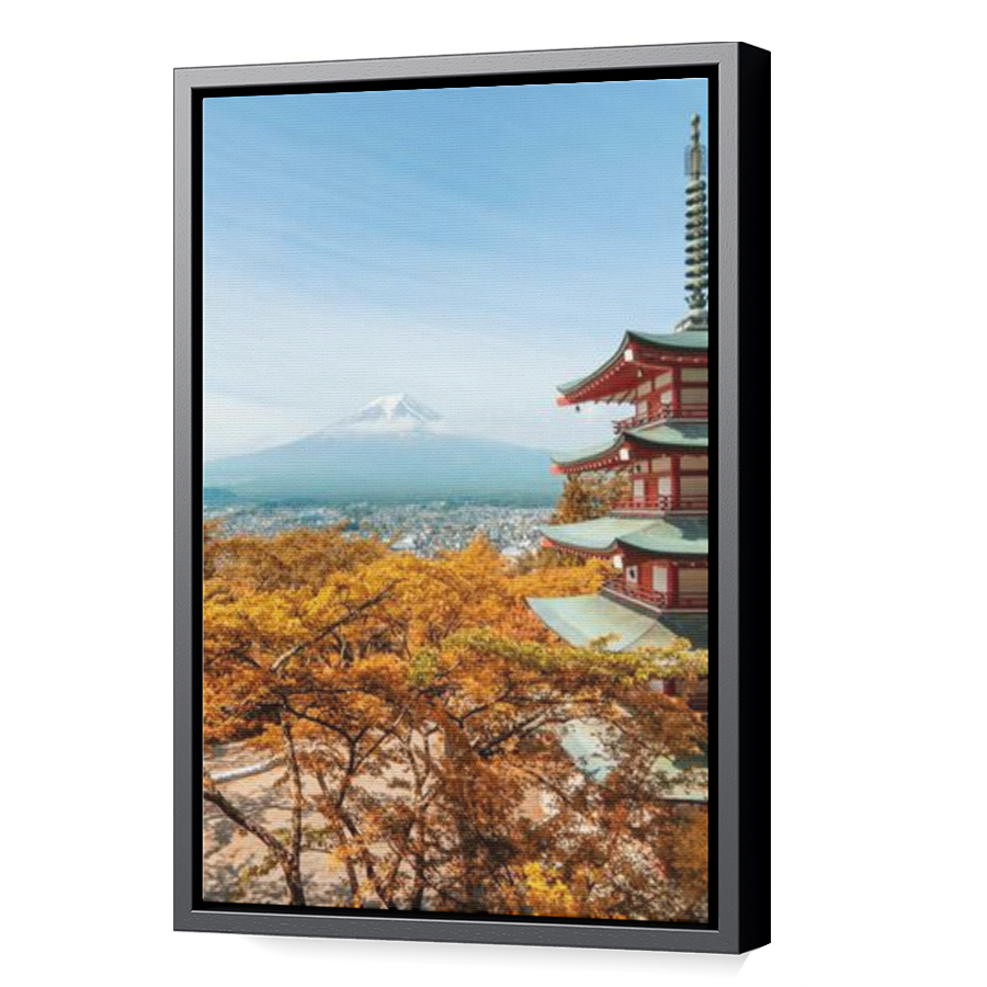 Thumbnail for Canvas - Black Floating Frame
