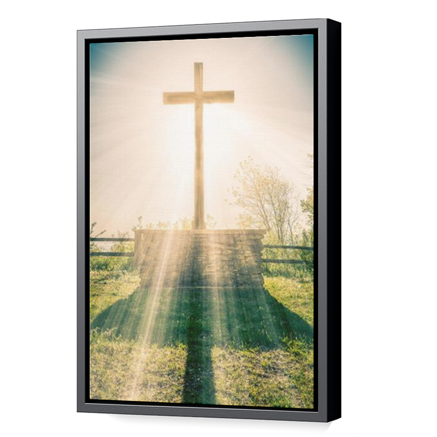 Thumbnail for Canvas - Black Floating Frame