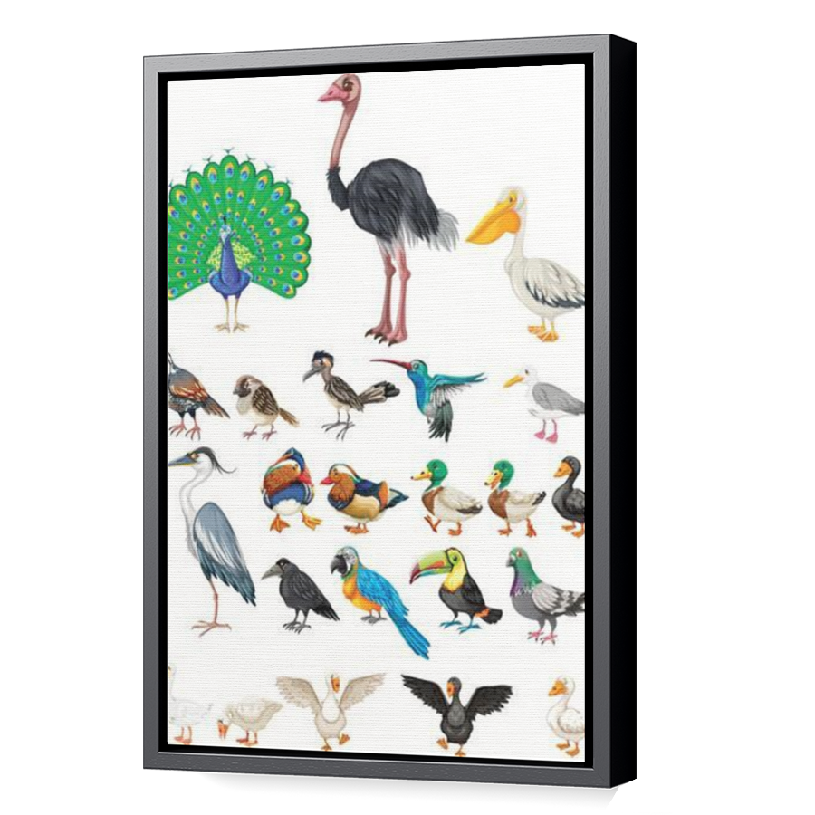 Thumbnail for Canvas - Black Floating Frame