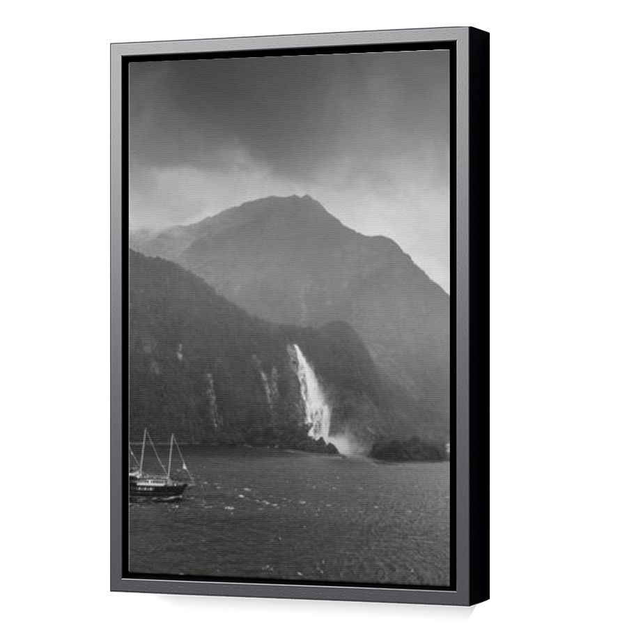 Thumbnail for Canvas - Black Floating Frame