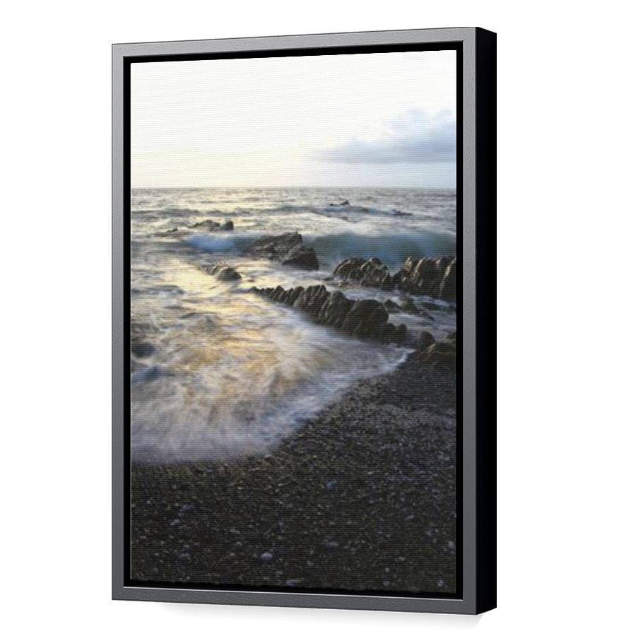 Thumbnail for Canvas - Black Floating Frame