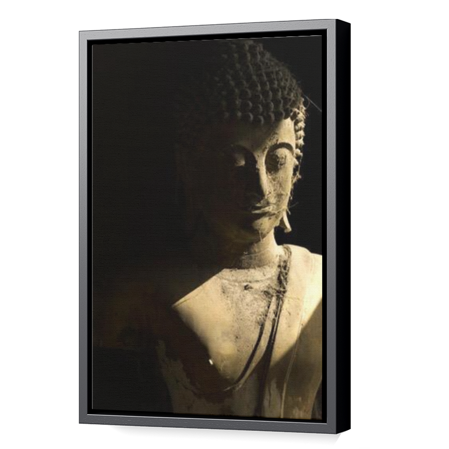 Thumbnail for Canvas - Black Floating Frame