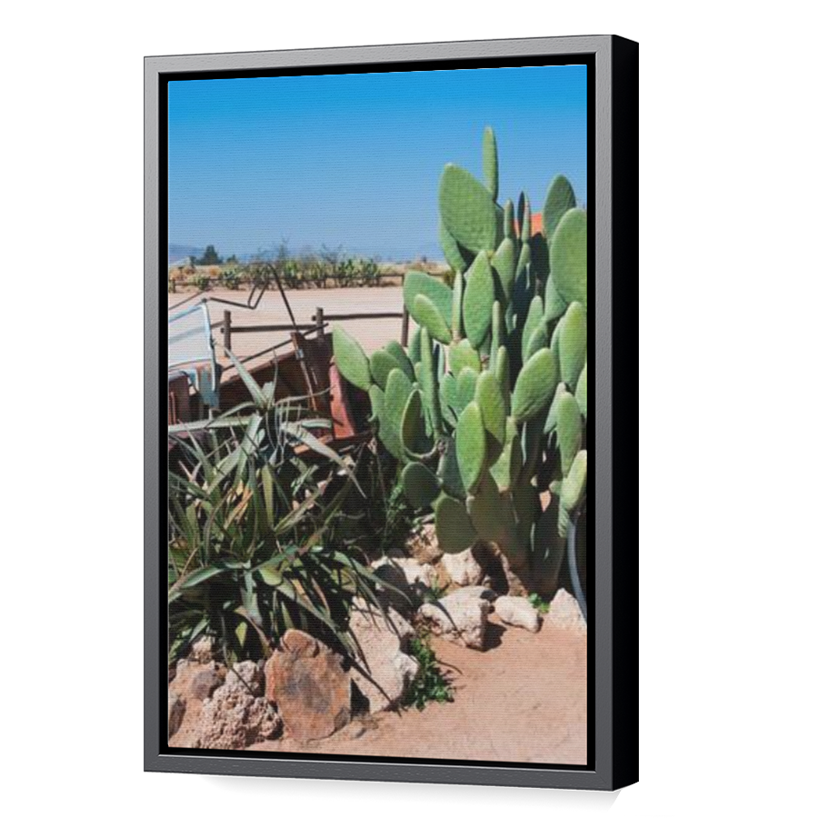 Thumbnail for Canvas - Black Floating Frame