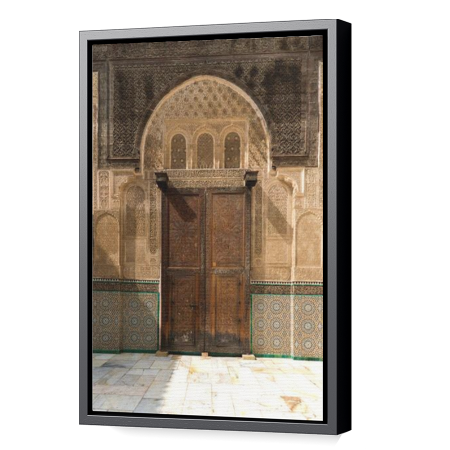 Thumbnail for Canvas - Black Floating Frame