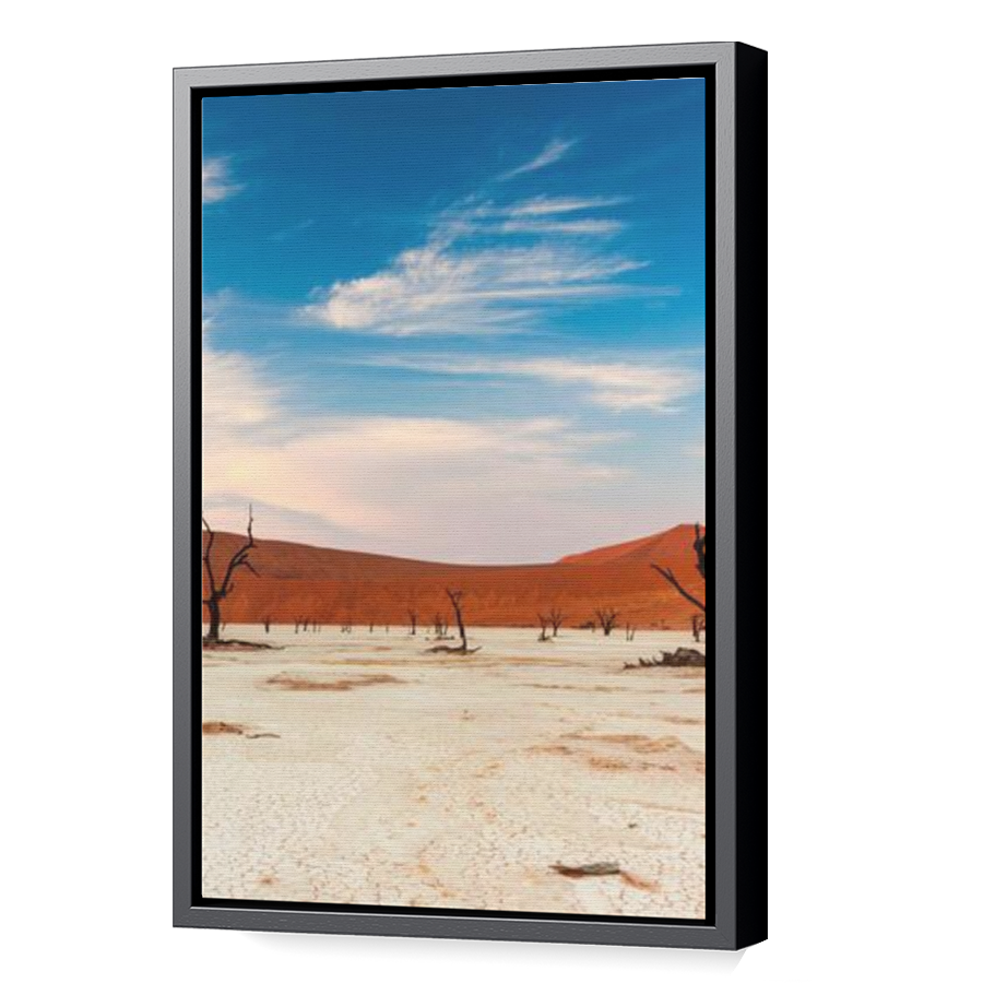 Thumbnail for Canvas - Black Floating Frame