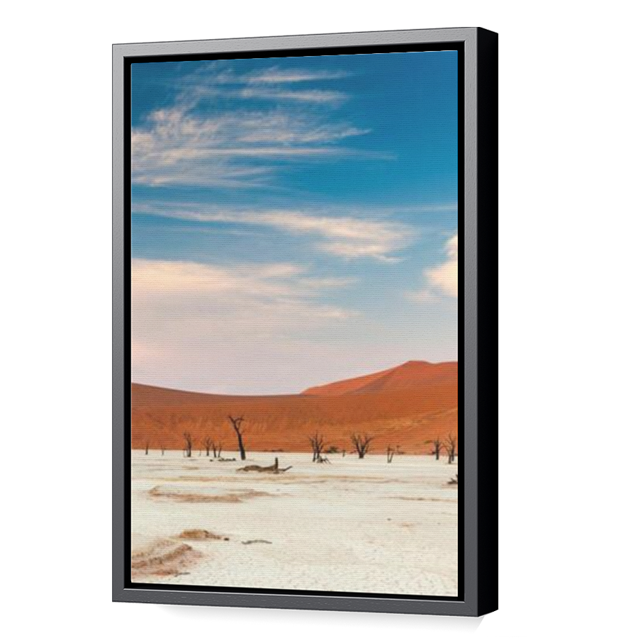 Thumbnail for Canvas - Black Floating Frame