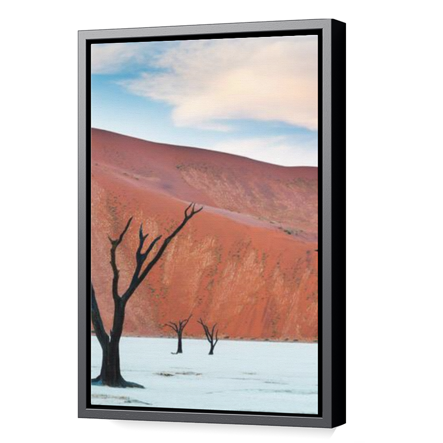 Thumbnail for Canvas - Black Floating Frame