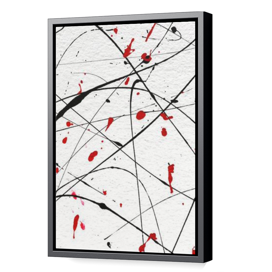 Thumbnail for Canvas - Black Floating Frame