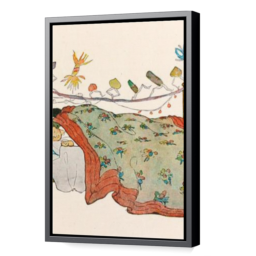 Thumbnail for Canvas - Black Floating Frame