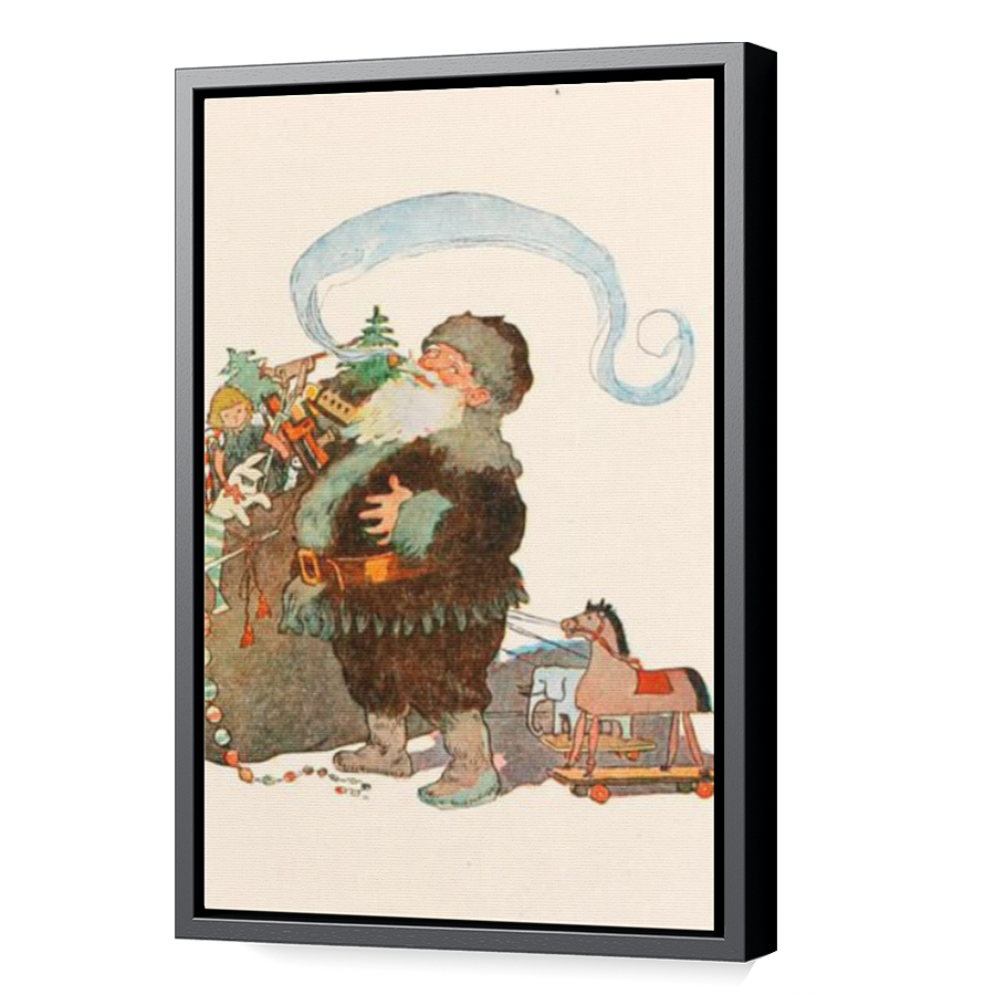 Thumbnail for Canvas - Black Floating Frame