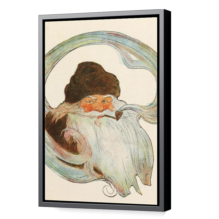Thumbnail for Canvas - Black Floating Frame