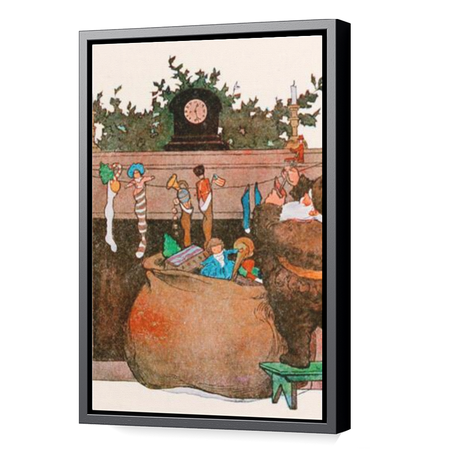 Thumbnail for Canvas - Black Floating Frame