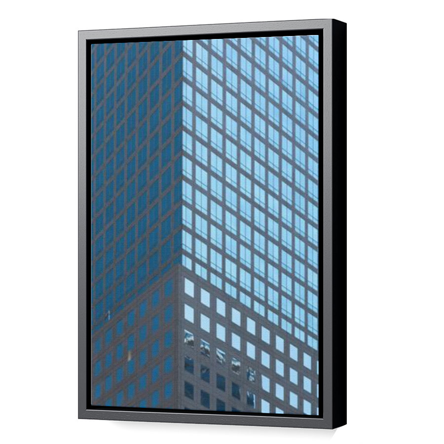 Thumbnail for Canvas - Black Floating Frame