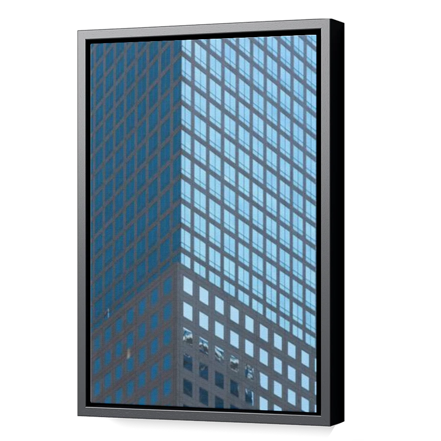 Thumbnail for Canvas - Black Floating Frame