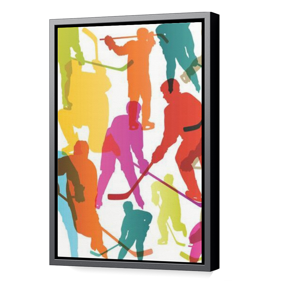 Thumbnail for Canvas - Black Floating Frame