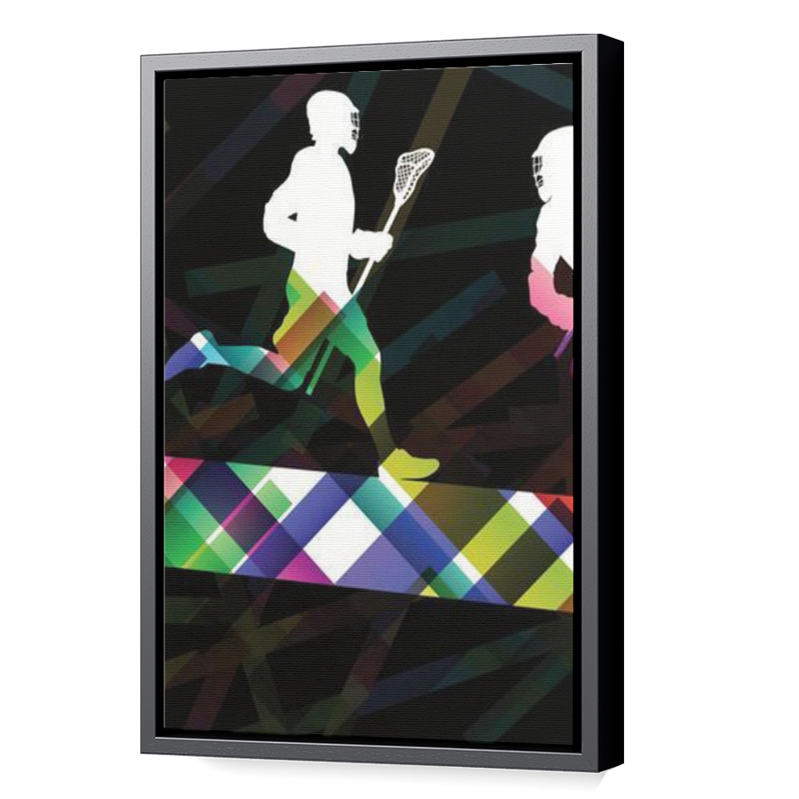 Thumbnail for Canvas - Black Floating Frame