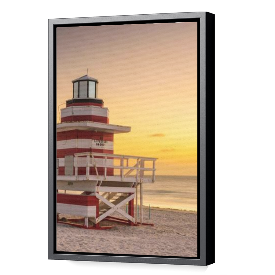 Thumbnail for Canvas - Black Floating Frame