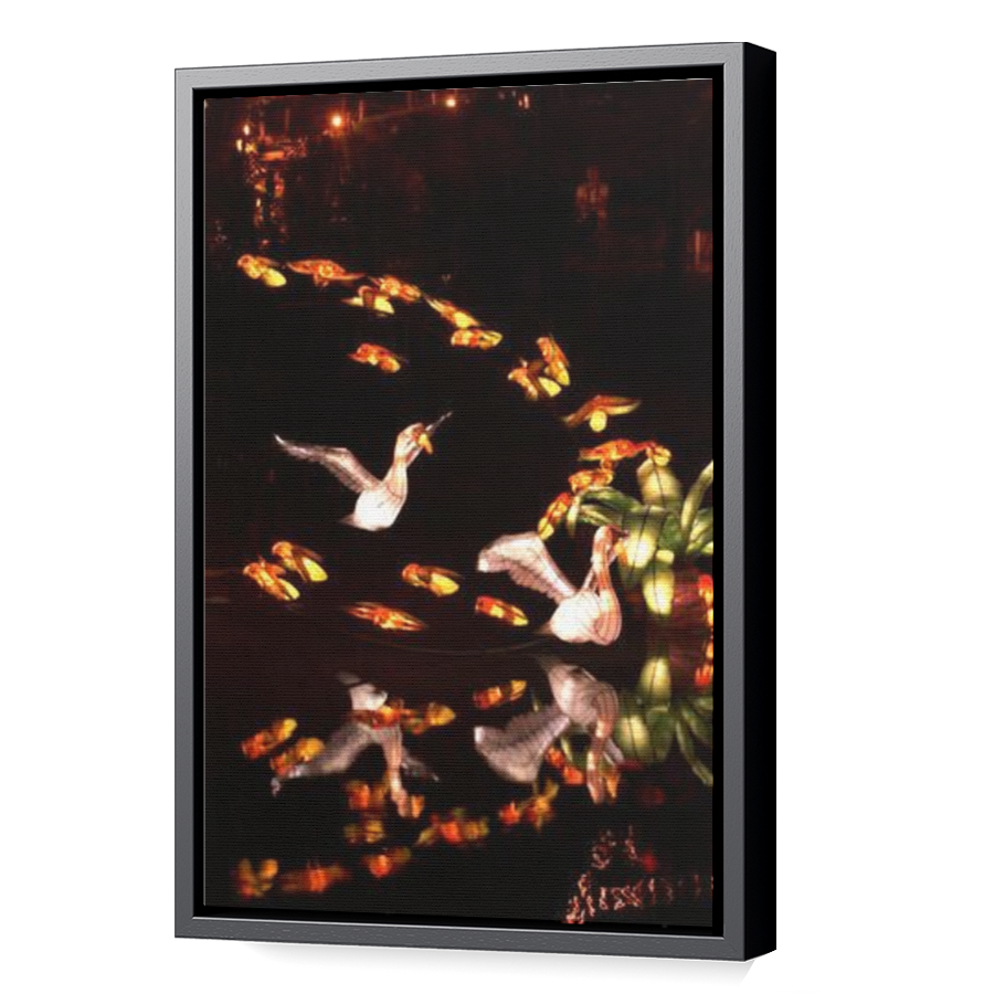 Thumbnail for Canvas - Black Floating Frame