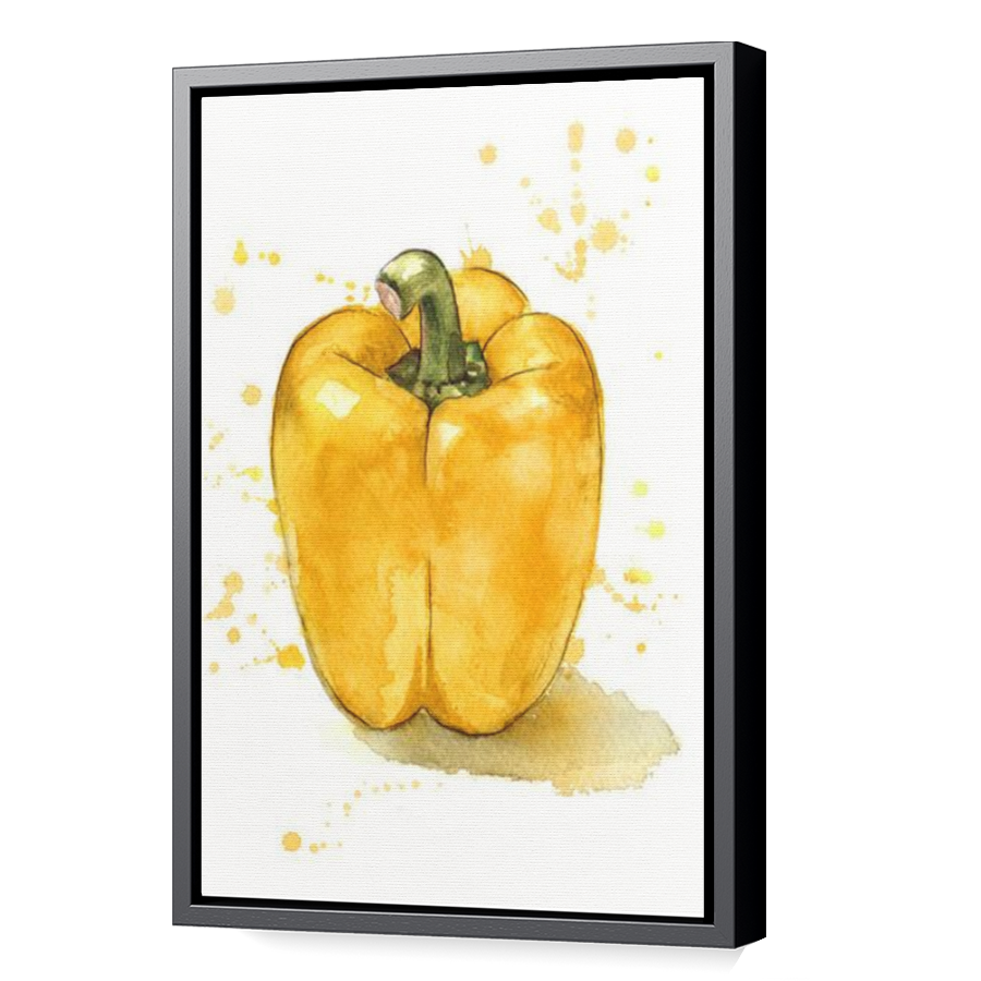 Thumbnail for Canvas - Black Floating Frame